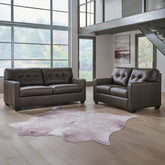 Belziani Sofa and Loveseat